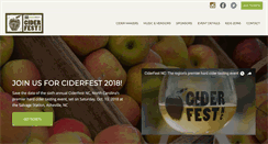 Desktop Screenshot of ciderfestnc.com
